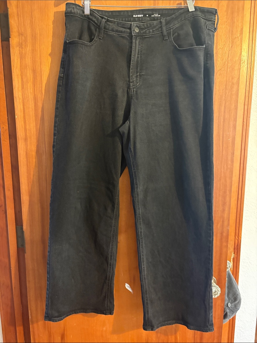 Old Navy Men's Black Relaxed Fit Jeans
